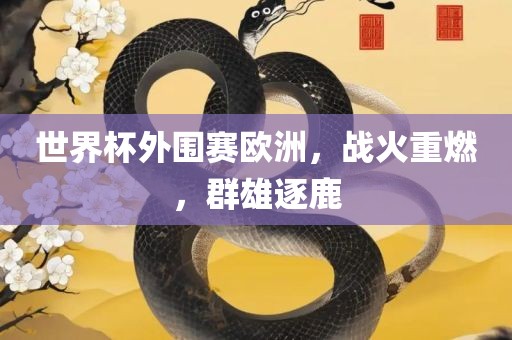 世界杯外围赛欧洲，战火重燃，群雄逐鹿
