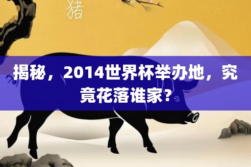 揭秘，2014世界杯举办地，究竟花落谁家？