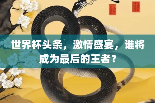 世界杯头条，激情盛宴，谁将成为最后的王者？吉安市靖泰电力工程有限公司