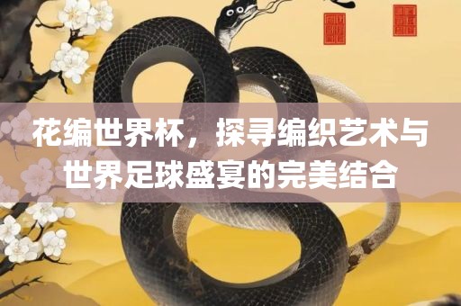 花编世界杯，探寻编织艺术与世界足球盛宴的完美结合