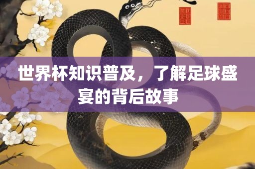 世界杯知识普及，了解足球盛宴的背后故事吉安市靖泰电力工程有限公司
