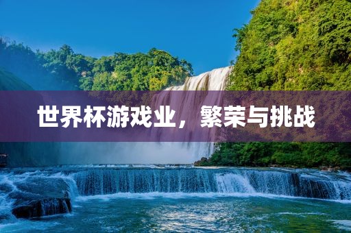 世界杯游戏业，繁荣与挑战
