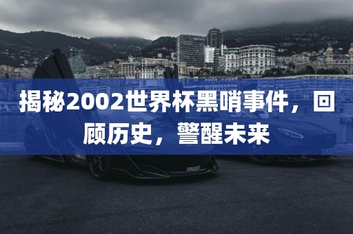 揭秘2002世界杯黑哨事件，回顾历史，警醒未来吉安市靖泰电力工程有限公司