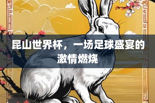 昆山世界杯，一场足球盛宴的激情燃烧