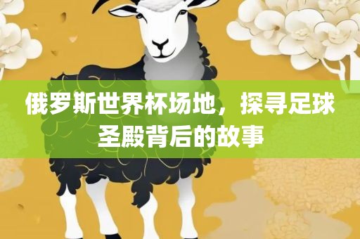 俄罗斯世界杯场地，探寻足球圣殿背后的故事