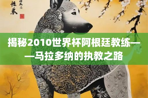 揭秘2010世界杯阿根廷教练——马拉多纳的执教之路