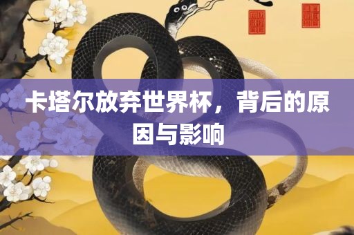 卡塔尔放弃世界杯，背后的原因与影响