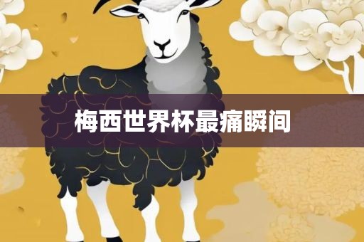 梅西世界杯最痛瞬间