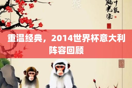 重温经典，2014世界杯意大利阵容回顾