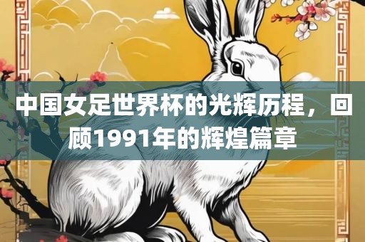 中国女足世界杯的光辉历程，回顾1991年的辉煌篇章