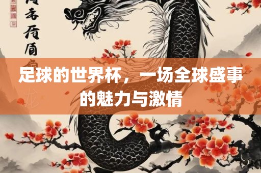 足球的世界杯，一场全球盛事的魅力与激情