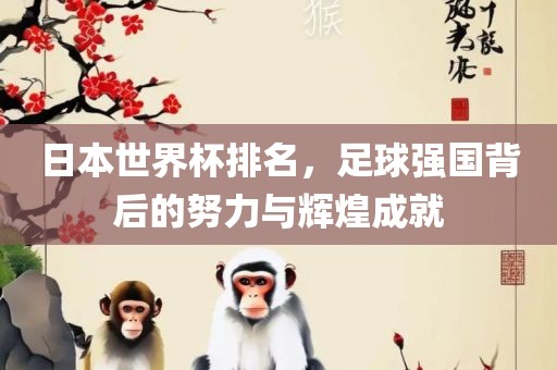 日本世界杯排名，足球强国背后的努力与辉煌成就