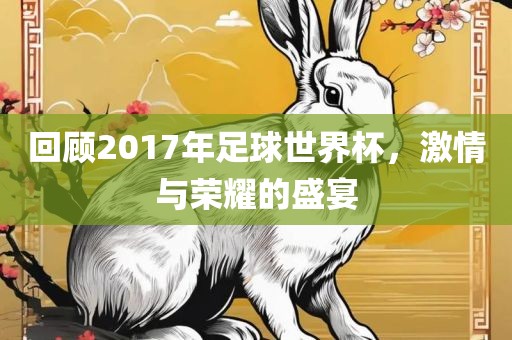 回顾2017年足球世界杯，激情与荣耀的盛宴