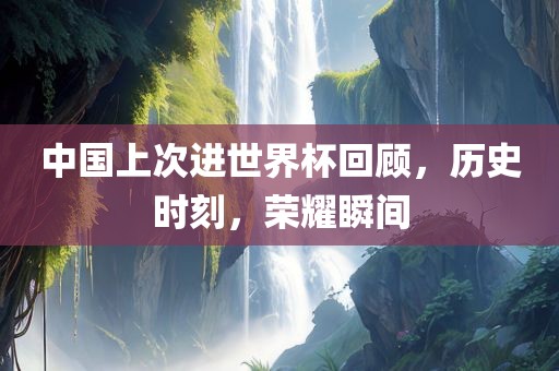 中国上次进世界杯回顾，历史时刻，荣耀瞬间