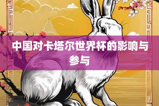 中国对卡塔尔世界杯的影响与参与