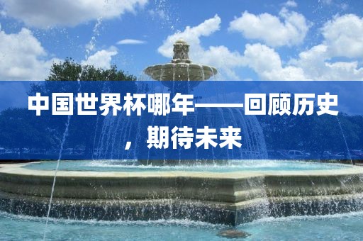 中国世界杯哪年——回顾历史，期待未来