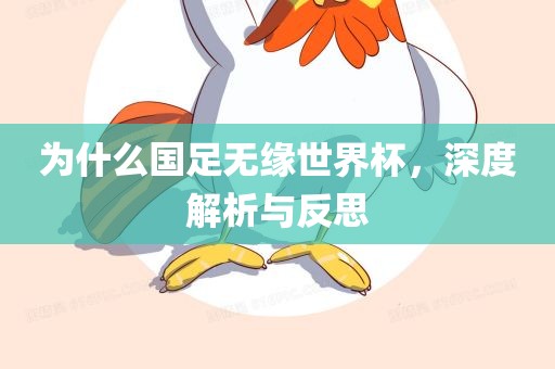 为什么国足无缘世界杯，深度解析与反思
