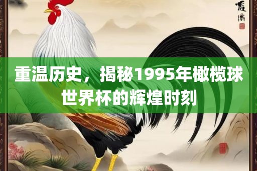 重温历史，揭秘1995年橄榄球世界杯的辉煌时刻