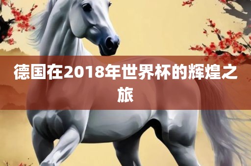 德国在2018年世界杯的辉煌之旅