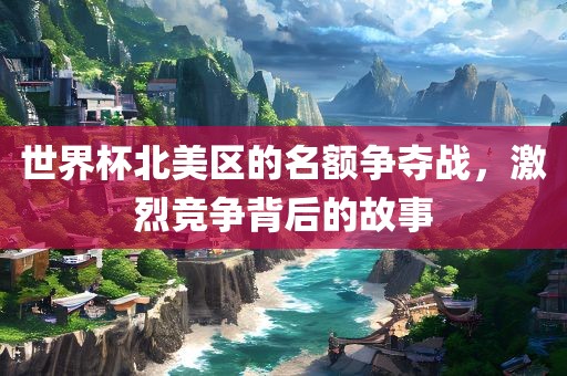 世界杯北美区的名额争夺战，激烈竞争背后的故事
