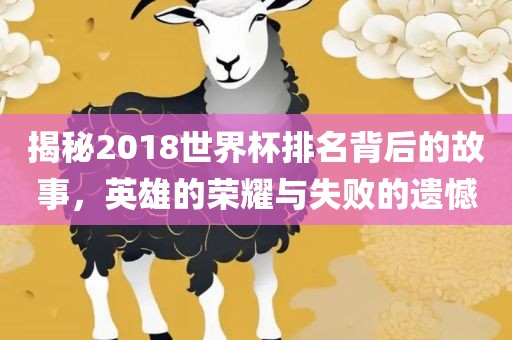揭秘2018世界杯排名背后的故事，英雄的荣耀与失败的遗憾