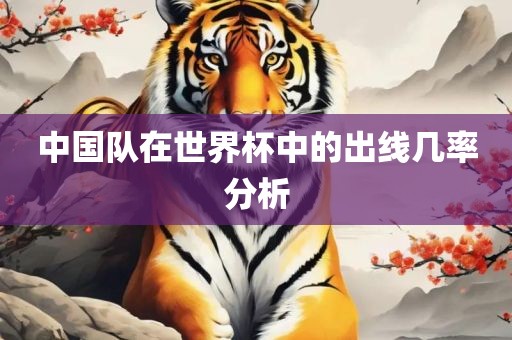 中国队在世界杯中的出线几率分析