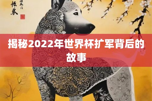 揭秘2022年世界杯扩军背后的故事