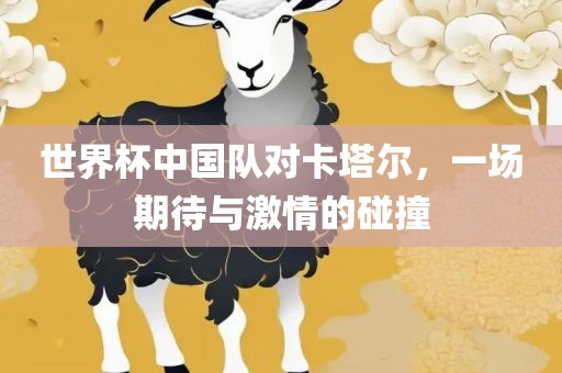 世界杯中国队对卡塔尔，一场期待与激情的碰撞
