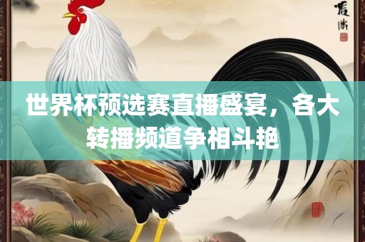 世界杯预选赛直播盛宴，各大转播频道争相斗艳