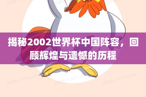 揭秘2002世界杯中国阵容，回顾辉煌与遗憾的历程