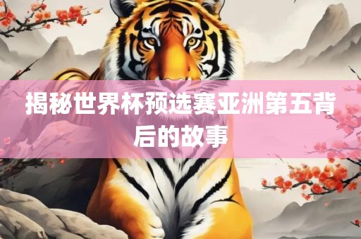 揭秘世界杯预选赛亚洲第五背后的故事