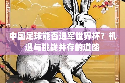 中国足球能否进军世界杯？机遇与挑战并存的道路