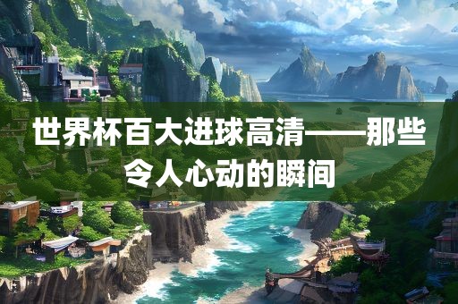 世界杯百大进球高清——那些令人心动的瞬间
