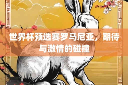 世界杯预选赛罗马尼亚，期待与激情的碰撞
