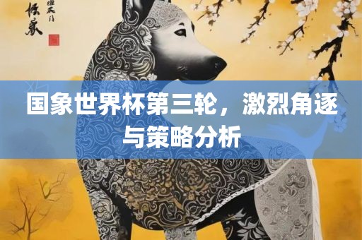 国象世界杯第三轮，激烈角逐与策略分析