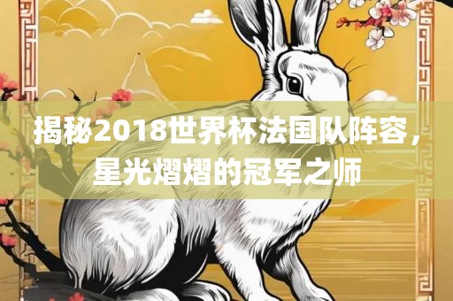 揭秘2018世界杯法国队阵容，星光熠熠的冠军之师