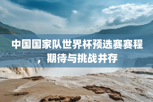 中国国家队世界杯预选赛赛程，期待与挑战并存