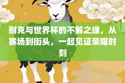 耐克与世界杯的不解之缘，从赛场到街头，一起见证荣耀时刻