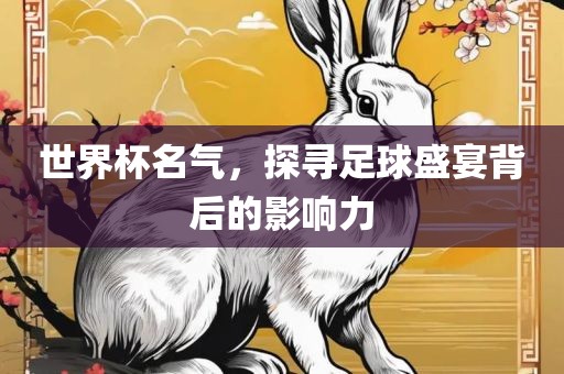 世界杯名气，探寻足球盛宴背后的影响力