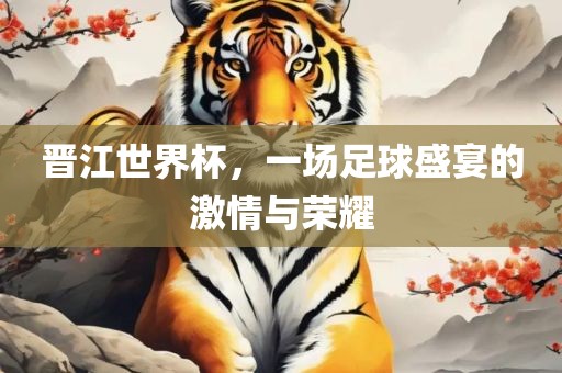 晋江世界杯，一场足球盛宴的激情与荣耀