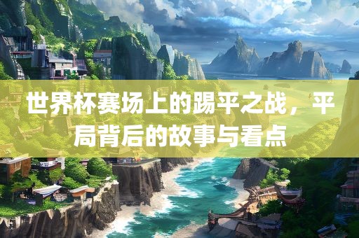 世界杯赛场上的踢平之战，平局背后的故事与看点