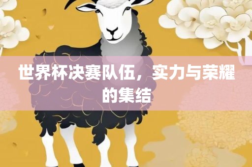 世界杯决赛队伍，实力与荣耀的集结