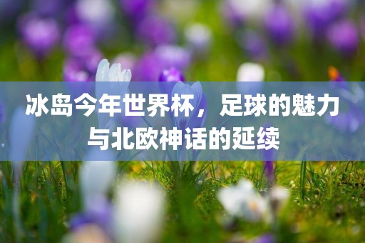 冰岛今年世界杯，足球的魅力与北欧神话的延续