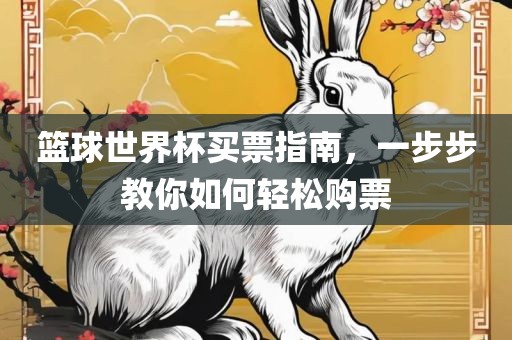 篮球世界杯买票指南，一步步教你如何轻松购票