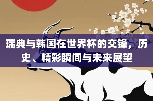 瑞典与韩国在世界杯的交锋，历史、精彩瞬间与未来展望