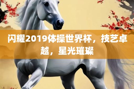 闪耀2019体操世界杯，技艺卓越，星光璀璨