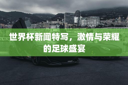 世界杯新闻特写，激情与荣耀的足球盛宴