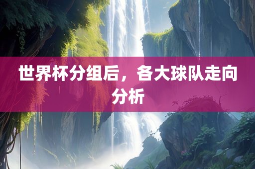 世界杯分组后，各大球队走向分析