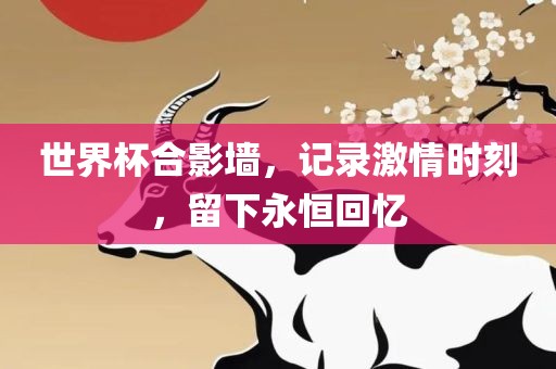 世界杯合影墙，记录激情时刻，留下永恒回忆