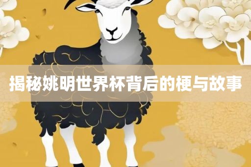揭秘姚明世界杯背后的梗与故事